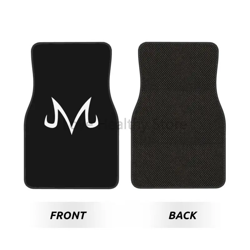 Автомобильные коврики Majin Buu из 4-х предметов передние и задние для ног с резиновой