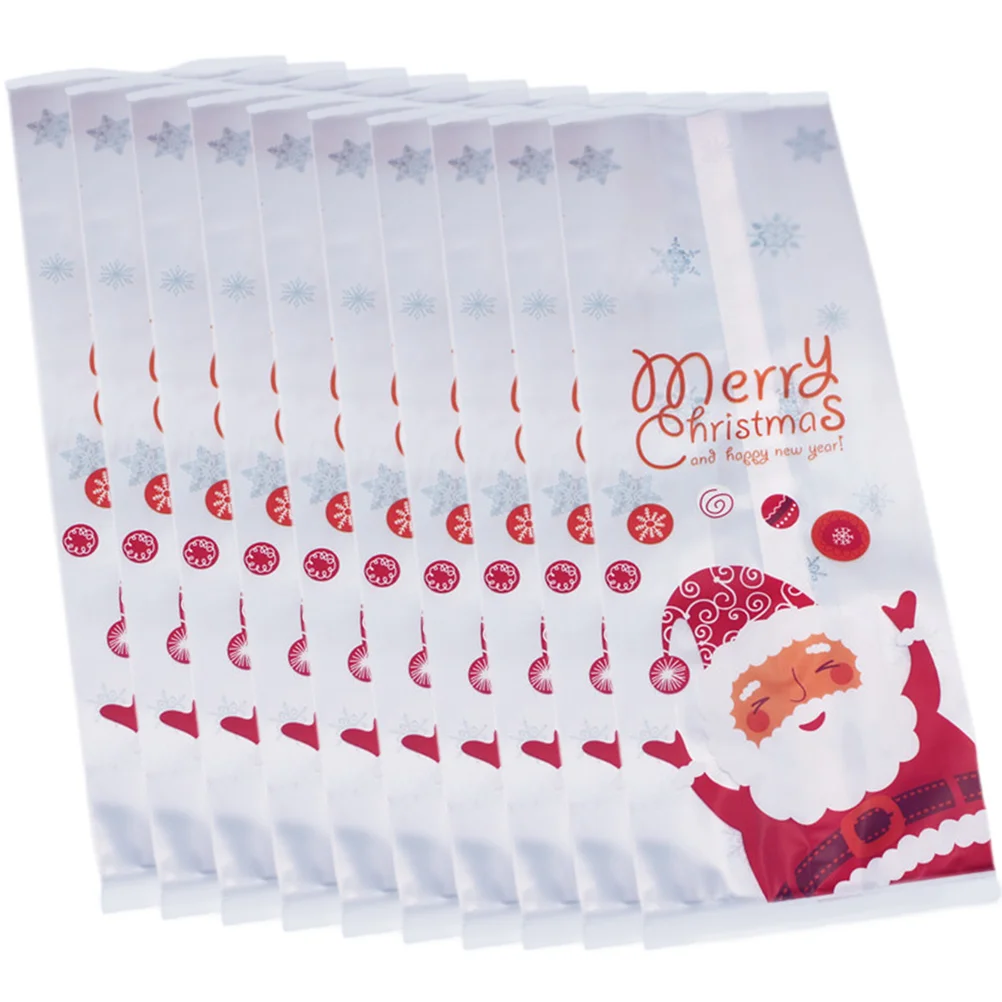 

Christmascandy Cookie Gift Pouch Favorpartybaking Holiday Holder Packaging Cellophane Treat Snack Wrapping Container