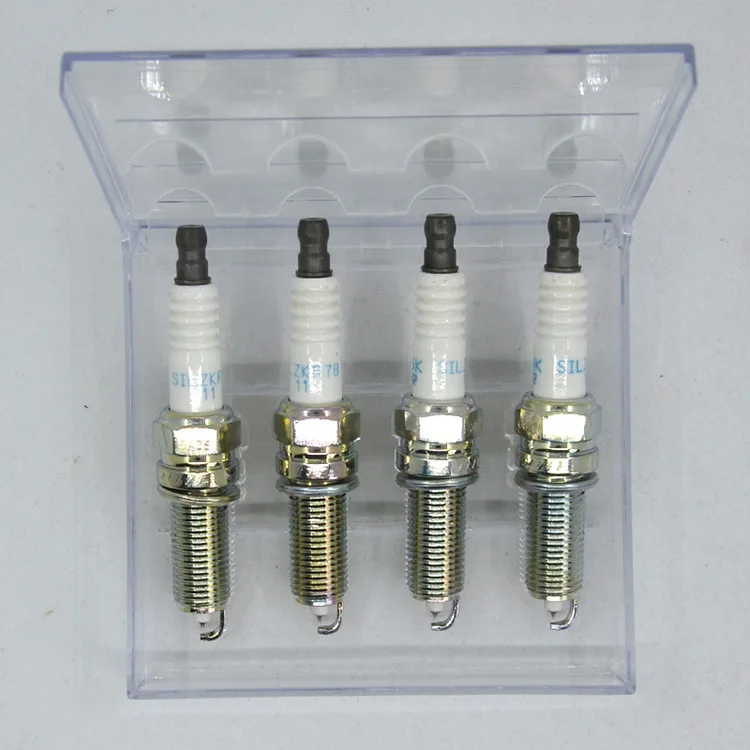 

4pcs 9723 SILZKR7B11 Iridium Spark Plug for Hyundai Elantra GT Santa Fe XL Tucson For Kia Soul Sorento 18846-11070 1884611070