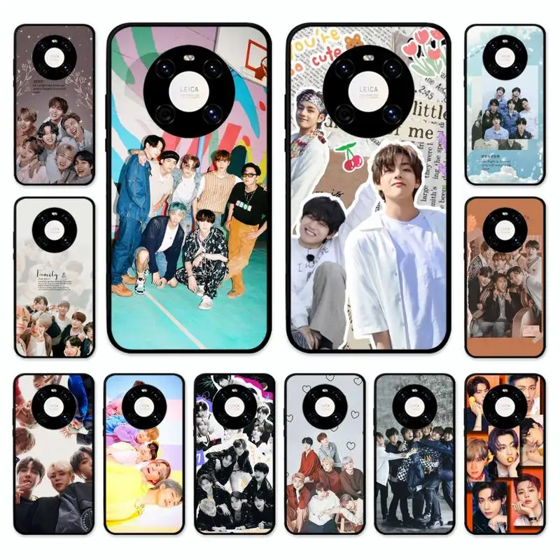 

Dancing Kpop-Group-Boys Phone Case for Huawei Mate 20 10 Lite 50 40 30 Pro 20X 9 Nova 7 6 Se 4E 3 3I Soft Tpu Cover