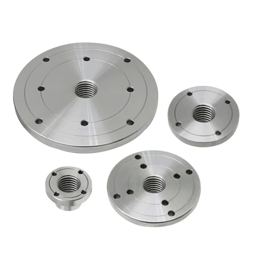 

Wood Lathe Face Plate for M33 M18 Threaded Woodworking Turning Machine Chuck 2" 3" Flange Faceplate 1pc