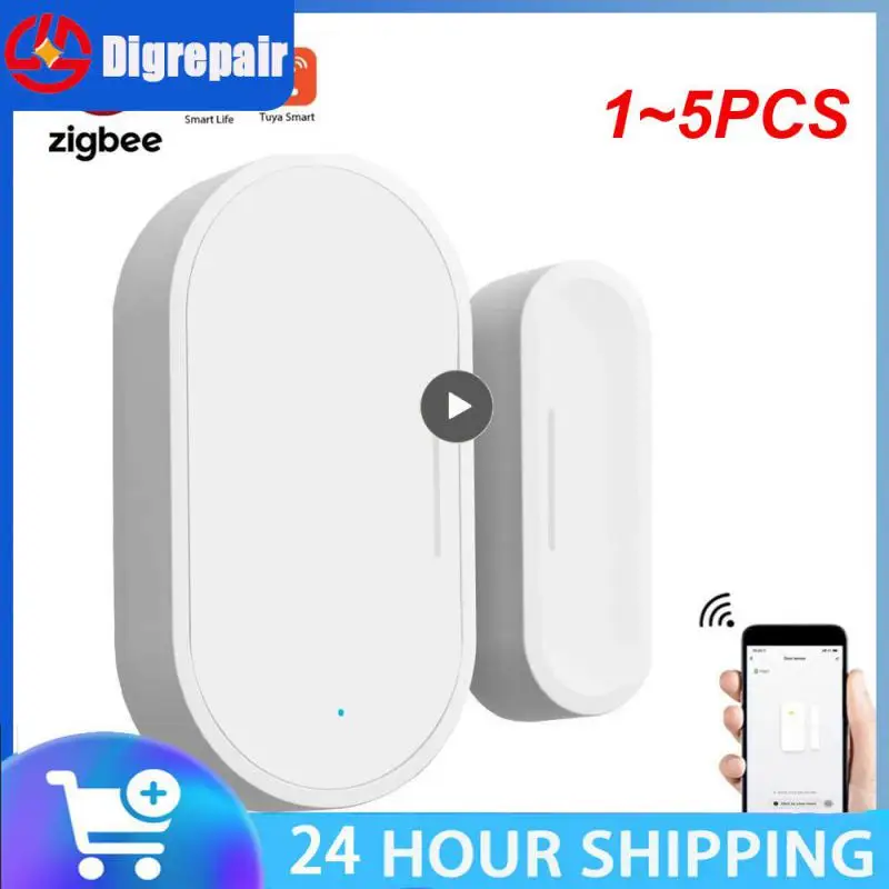 

Смарт-Датчик окон и дверей Tuya Zigbee 3,0, 1-5 шт.