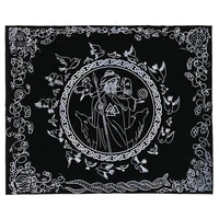 odin altar velvet tarot tablecloth astrology play mat flannel oracle tablecloth fate divination