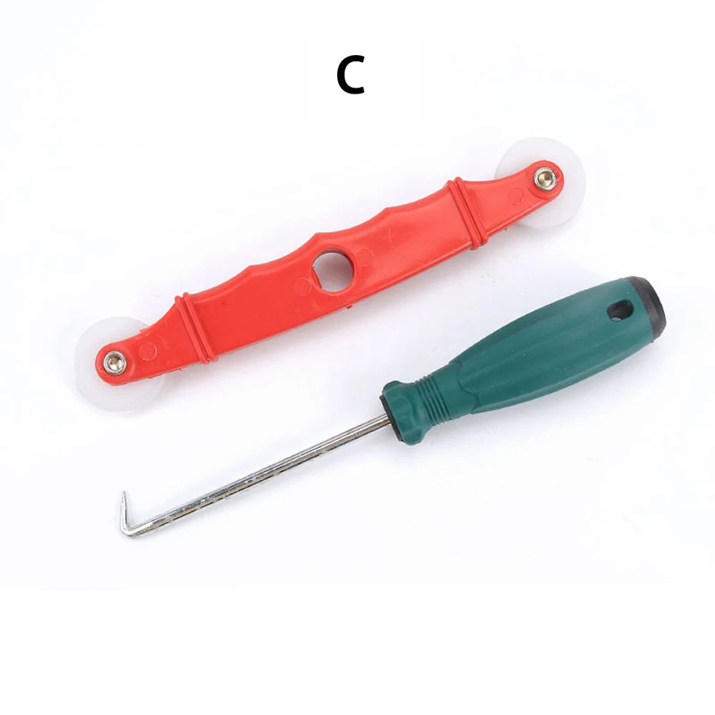 

Tool Hook Lifter Rolling Tool Pressure Roller Replacement Roller Rubber Gauze Wheel A/B/C/D/E Installation Tool