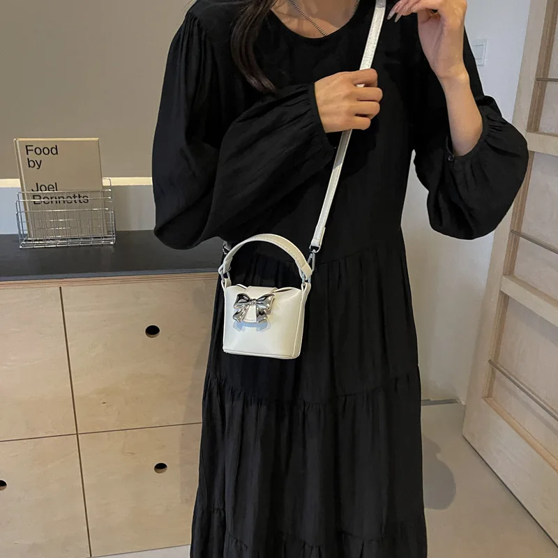 Модная миниатюрная кросс-боди сумка с откидной крышкой для женщин корейский