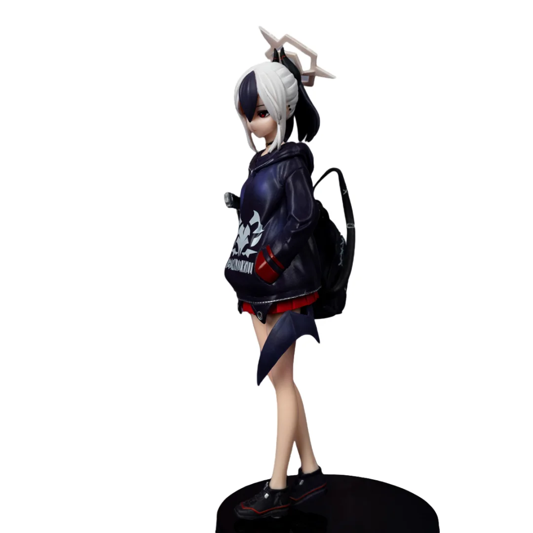 Bluearchive Ghost Fang Jiayo Темно-синяя анимация Квадратный элемент Красивая девушка Модель
