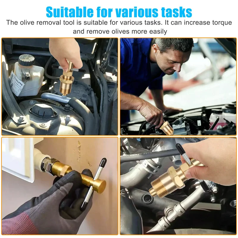 15 мм 22 съемник для оливок инструмент удаления твердого латунного медного