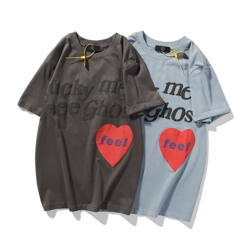 Love letter printed Women's T-shirt summer 2022 round collar cotton high quality casual women's shirt