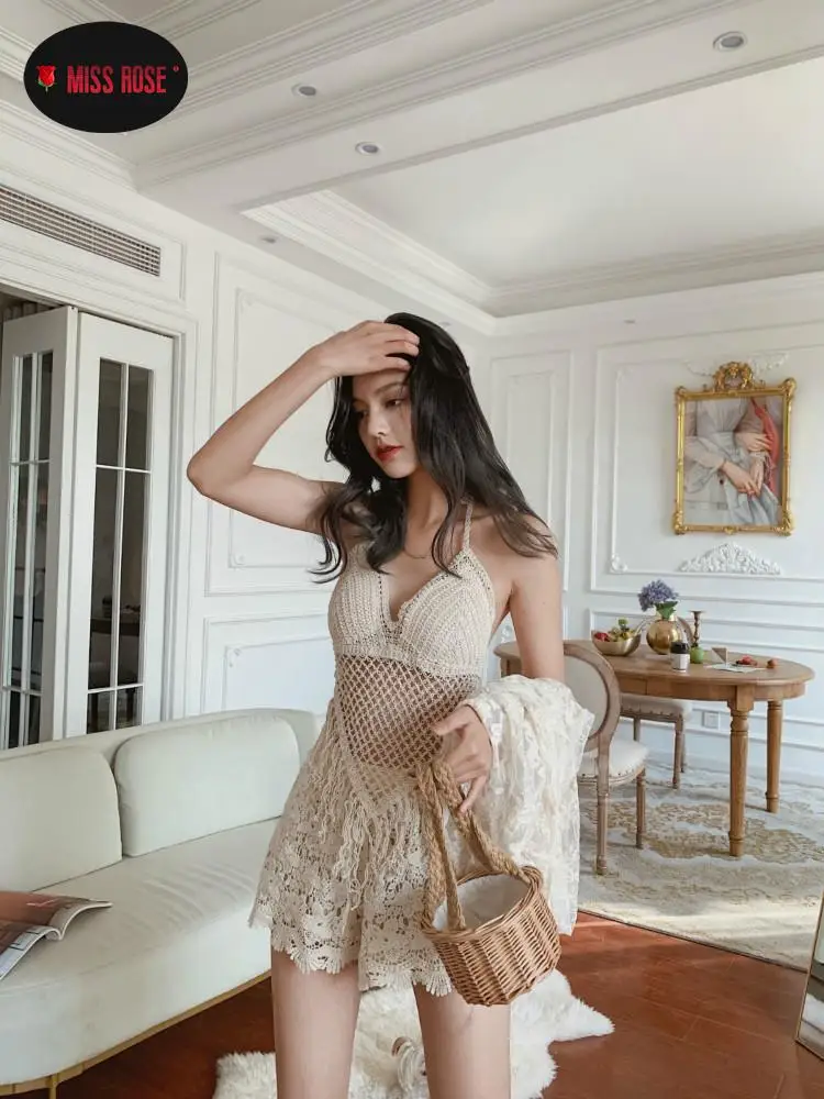 Женский открытый кардиган с бюстгальтером комплект из 3 предметов вязаный