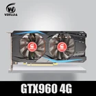 Оригинальная компьютерная видеокарта VEINEDA GTX 960 4 Гб бит GDDR5, видеокарты DVI GTX960 2 Гб DVI для игр nVIDIA Geforce