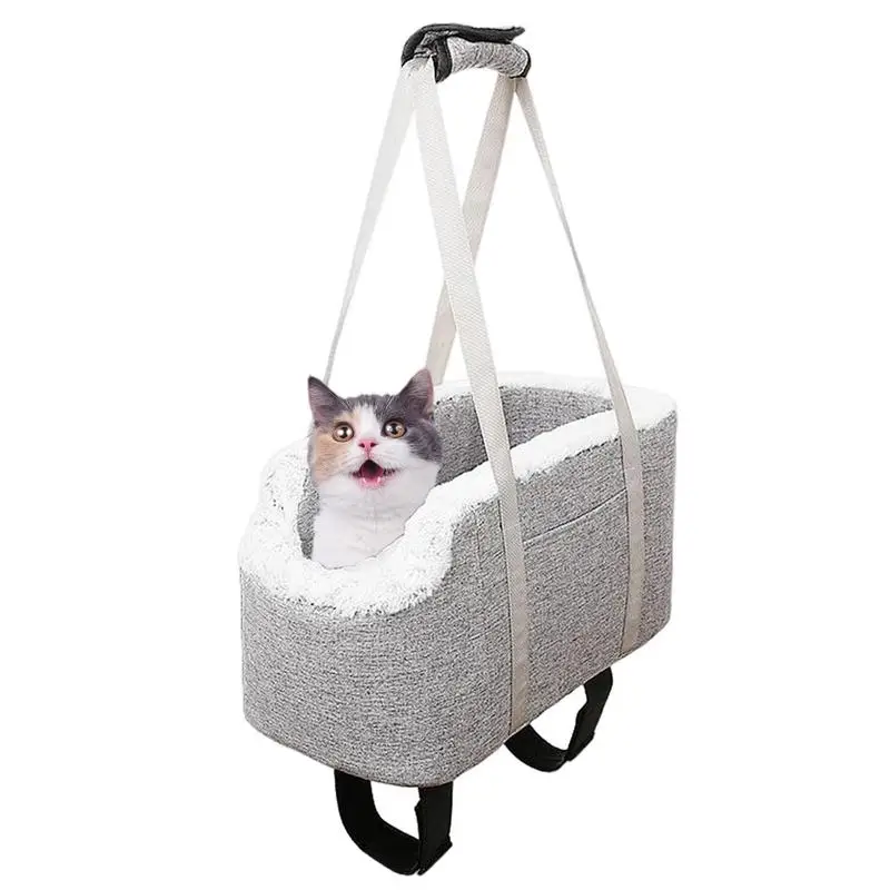 

Armrest Booster Seat For Dog Comfortable Pet Booster Seat Bed Dog Car Seat Perfect For Small Pets For Most Car Deluxe