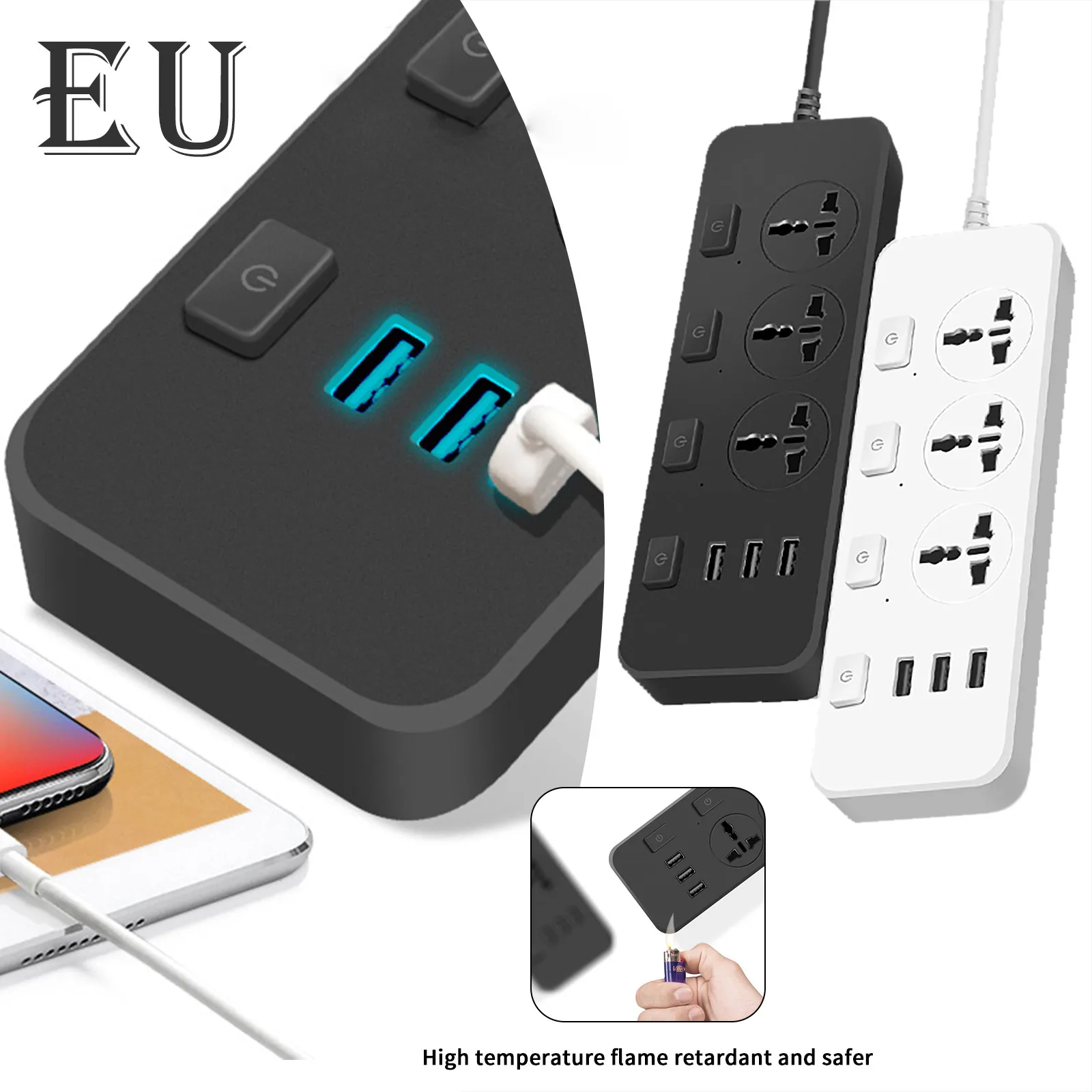 

C Connector Plug-in Intelligent EU USB Switch Plug-in / Independent Socket Plug-in Board Terminal Block Multifunctional USB HUB