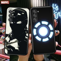 iron man marvel phone cover hull for samsung galaxy s6 s7 s8 s9 s10e s20 s21 s5 s30 plus s20 fe 5g lite ultra edge