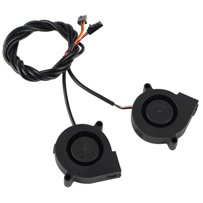 

Двухшариковый подшипник Бесщеточный Охлаждающий турбинный вентилятор 2 шт. Prusa I3 Mk3 5 в 2-контактный тихий Турбовентилятор механические аксе...