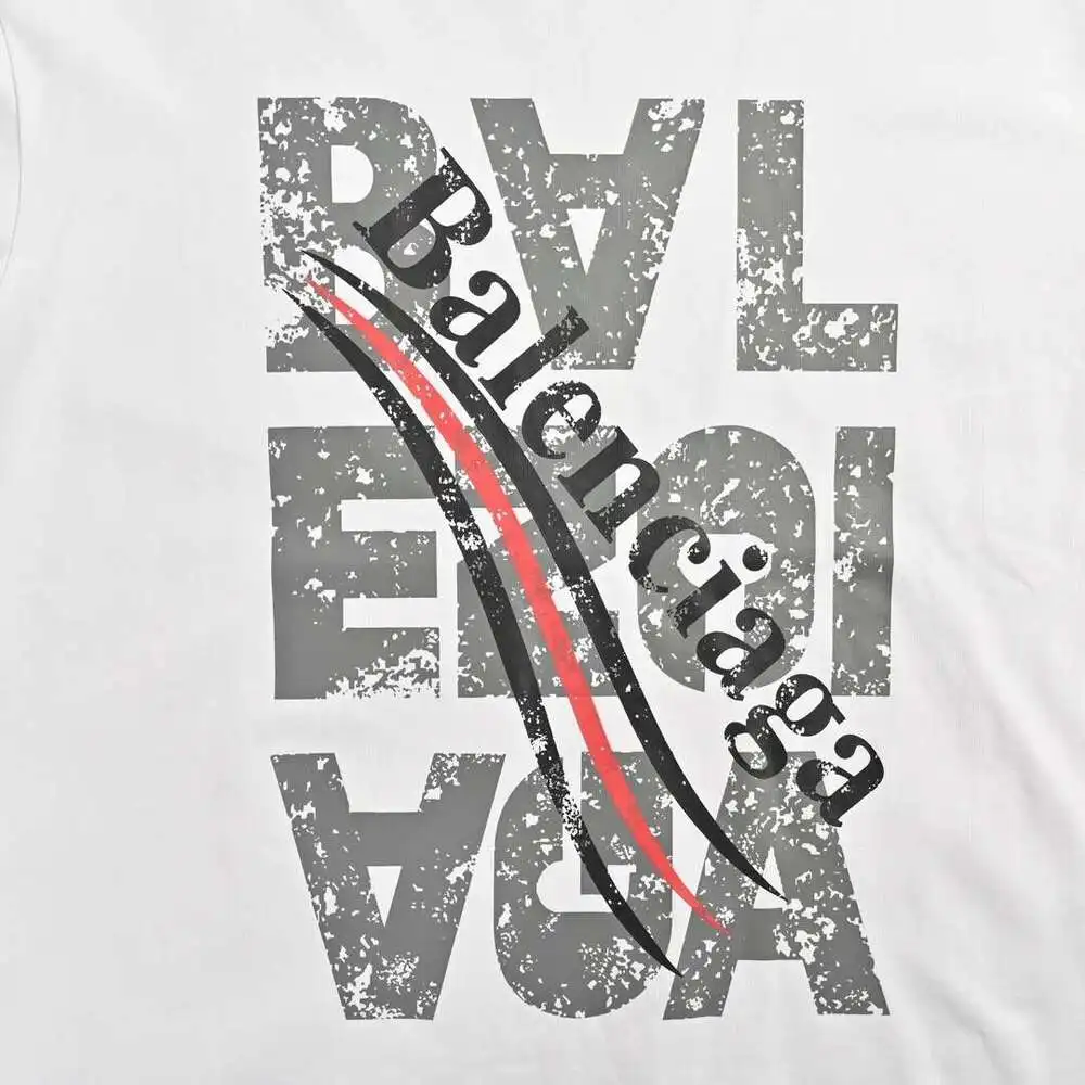 копия 1: 1 Футболка С КоротКим Рукавомв Стиле Balenciaga Copy 1:1 |