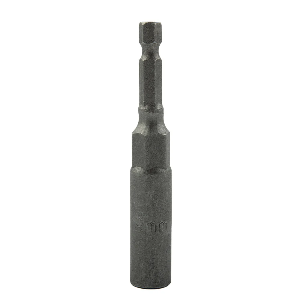 

1PCS 80mm Length 1/4\\\" Hex Drive Magnetic Socket Impact Nut Bolt Drill Bits .For Pneumatic.Screwdriver Hand Electric.Drill /
