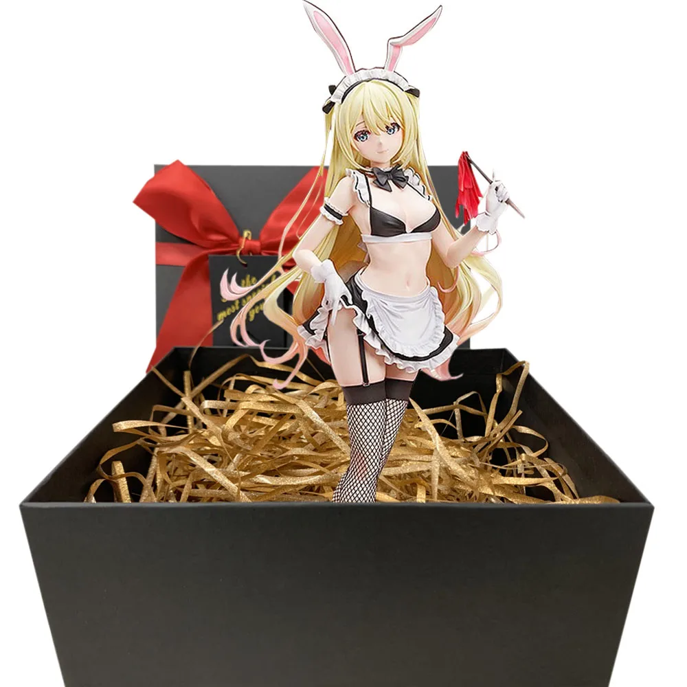 

【Hard Ver.】Hentai Figure Cast off Figurine Eruru - 1/4 Lewd Anime Character Collectible Model Gift Toy.