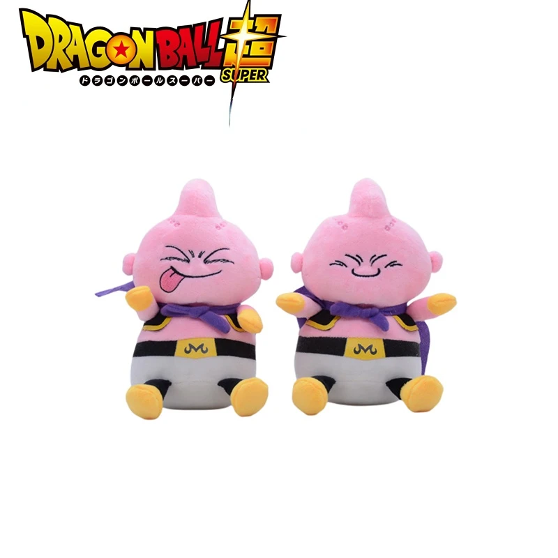 

20cm Dragon Ball Z Plush Stuffed Toys Majin Buu Squint Tongue Anime Figure Cartoon Dolls Kawaii Kids Birthday Gifts Home Decor