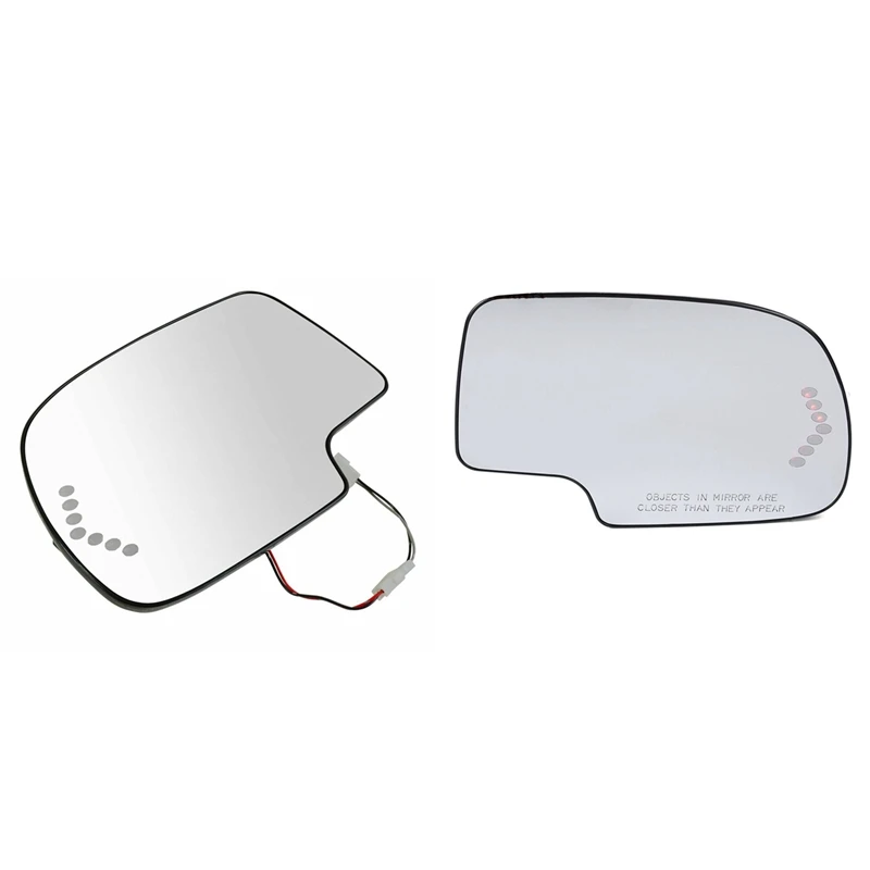 

Автомобильное Переднее стекло с подогревом для боковой двери крыла зеркала заднего вида для GMC Chevy Cadillac 2003 - 2007 88944391