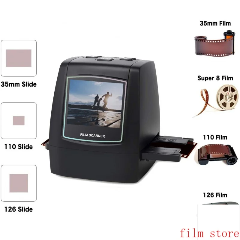 DIGITNOW 22MP All-in-1 Film &amp Slide сканер преобразует 35 мм 135 110 126 и Super 8