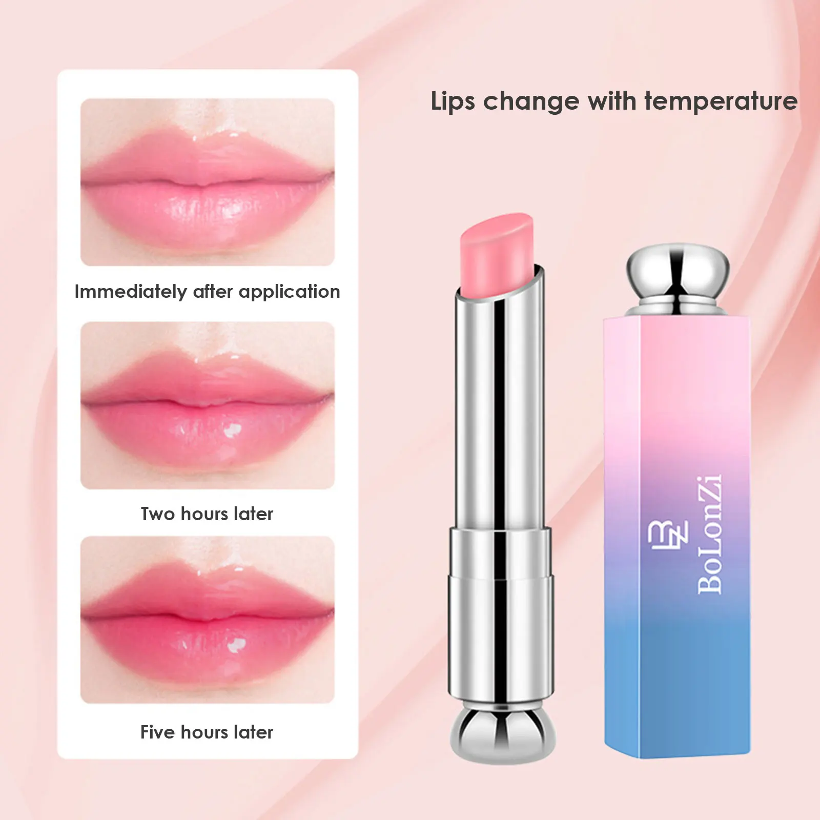 

Color-changing Lip Balm Lasting Moisturizing Natural Fruit Lip Balm Nourishing Lips Removing Dead Skin Care Lips Beauty Cosmetic