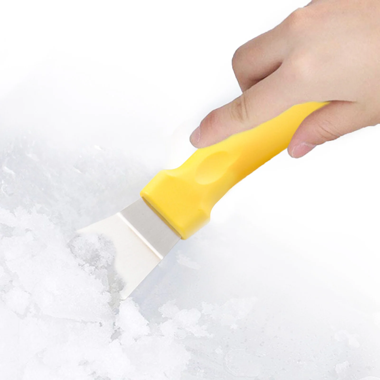 Fridge Ice Scraper Stainless Steel Refrigerator Ice Shovel Ice Scraper Stainless Steel Ice Scraper Snow Removal Cleaning Freezer