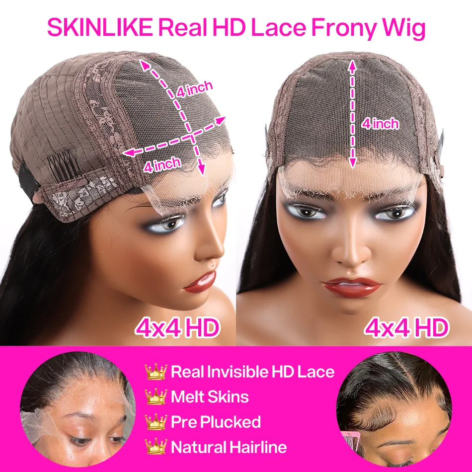 Yiwigs 200 Плотность Супер Двойная Вытянутая Объемная Волна Hd Парики Из Человеческих