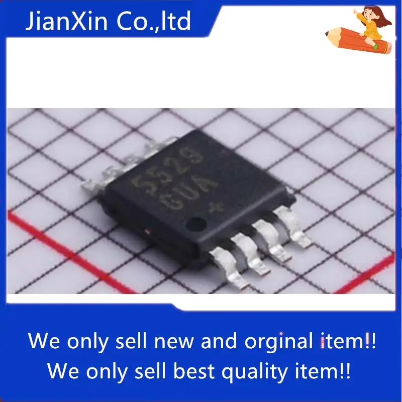

10pcs 100% orginal new MAX5529GUA+T MAX5529 MSOP-8 SMD 8 pins