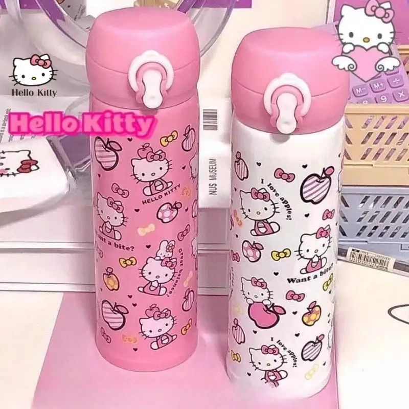 Pink Cartoon Stainless Steel Thermal Bottle Gift