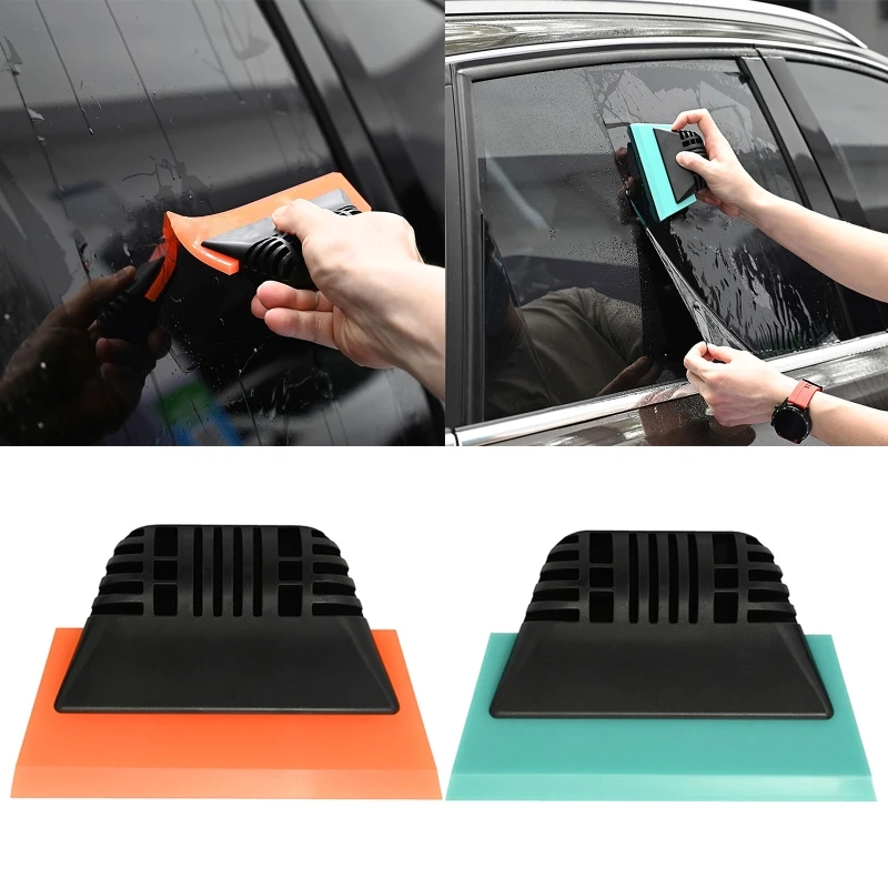 

Многофункциональный скребок для автомобиля, наклейка для установки и чистки, мягкие инструменты для защиты от царапин, инструмент для убор...