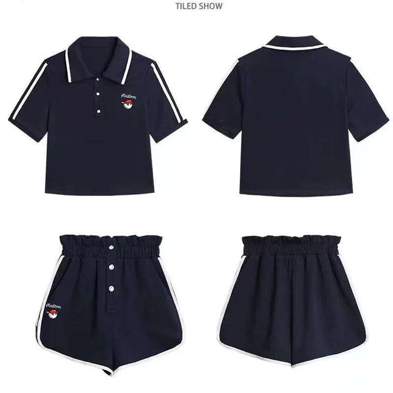 

Женская одежда для гольфа 2023, рубашки для гольфа, шорты для гольфа, женская одежда для гольфа, Новые товары, комплект из 2 предметов