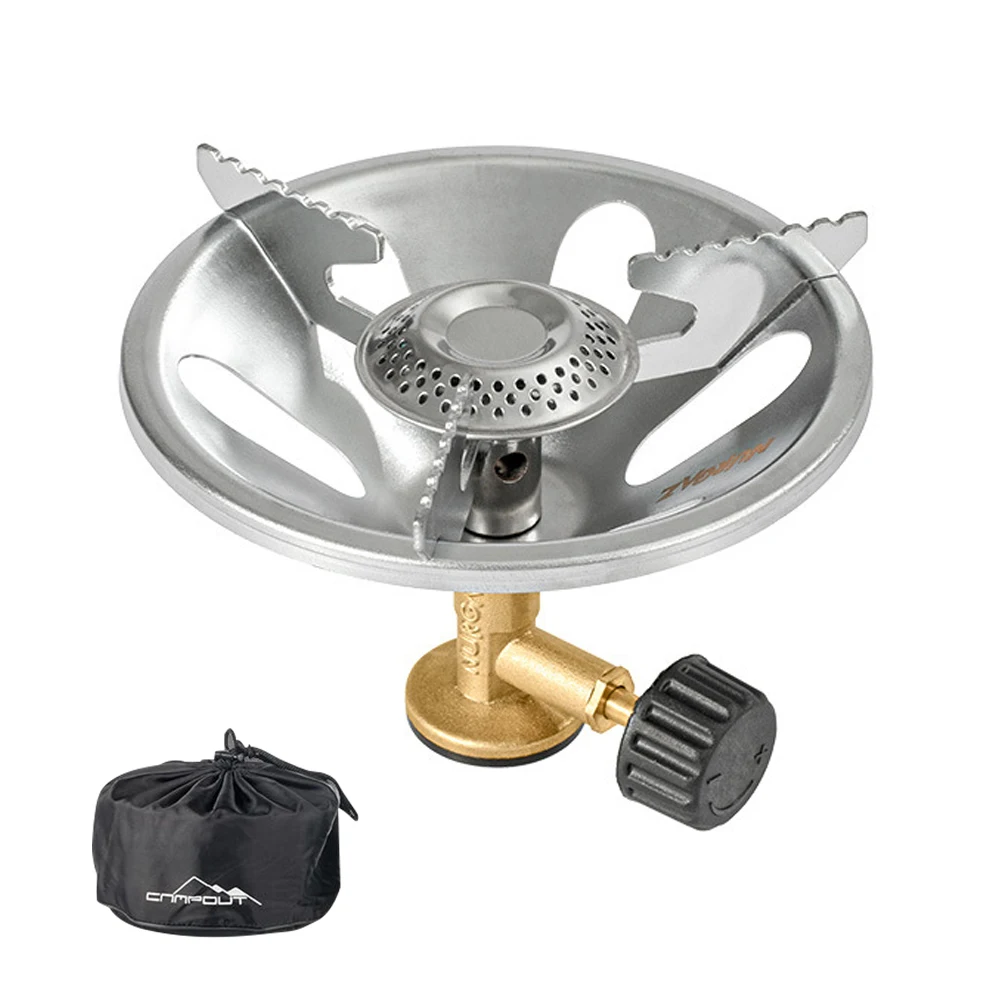 

15kg Load Capacity Outdoor Camping Stoves Portable Grill Heads Gases Stoves Burners Windproof Picnic Stoves Outdoor Cooking