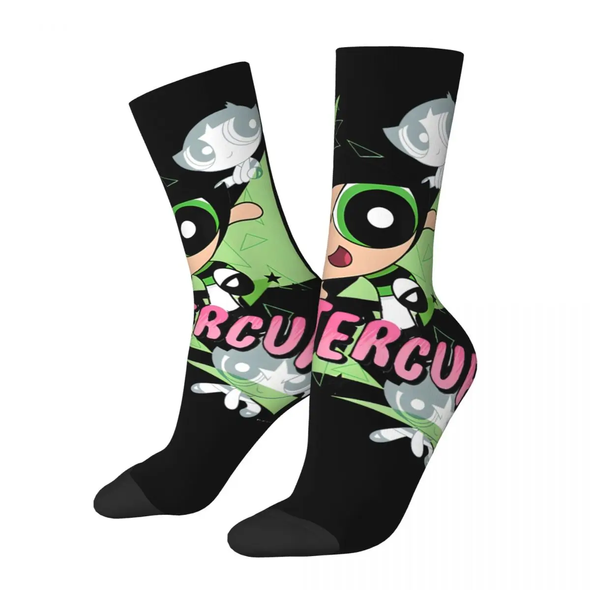 Сумасшедшие компрессионные Потрясающие носки для мужчин Harajuku бесшовные