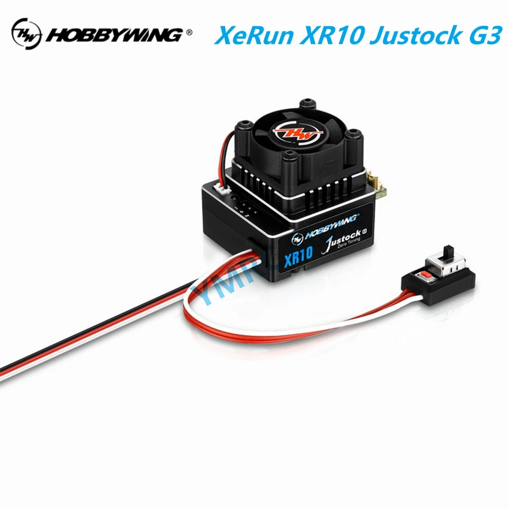 

HobbyWing XeRun XR10 Justock G3 60A 2S сенсорный бесколлекторный регулятор скорости ESC для 1/10 1/12 туристических автомобильных багги