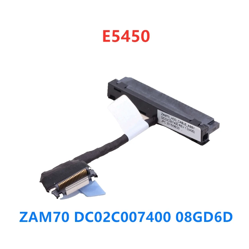 

Для ноутбука Dell Latitude E5450 ZAM70 DC02C007400 08GD6D SATA жесткий диск HDD разъем SSD гибкий кабель