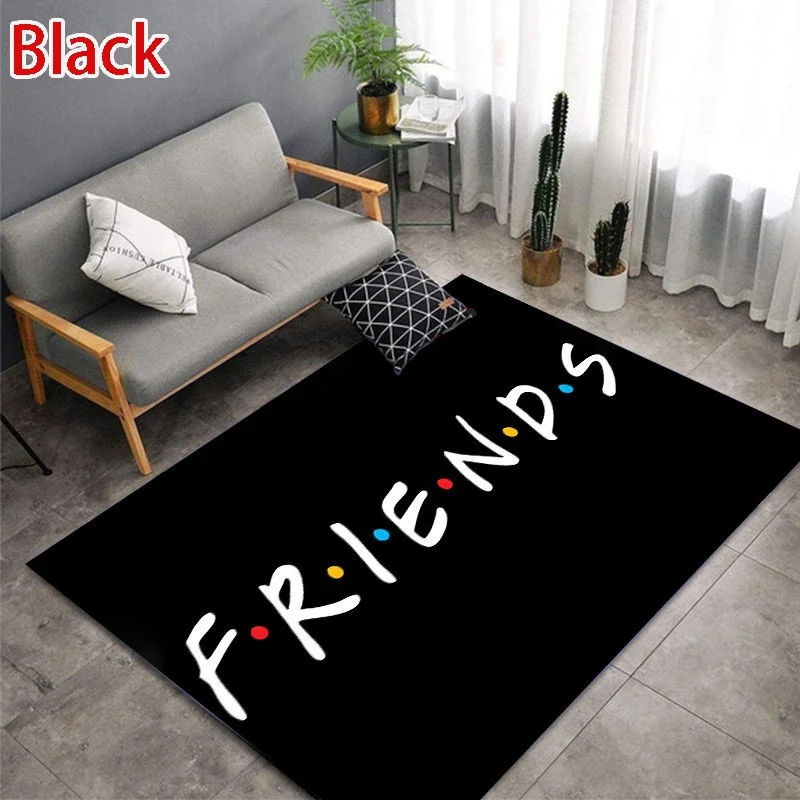 3D печать друзья ТВ шоу напольные коврики Придверные домашняя дорожка ковер для