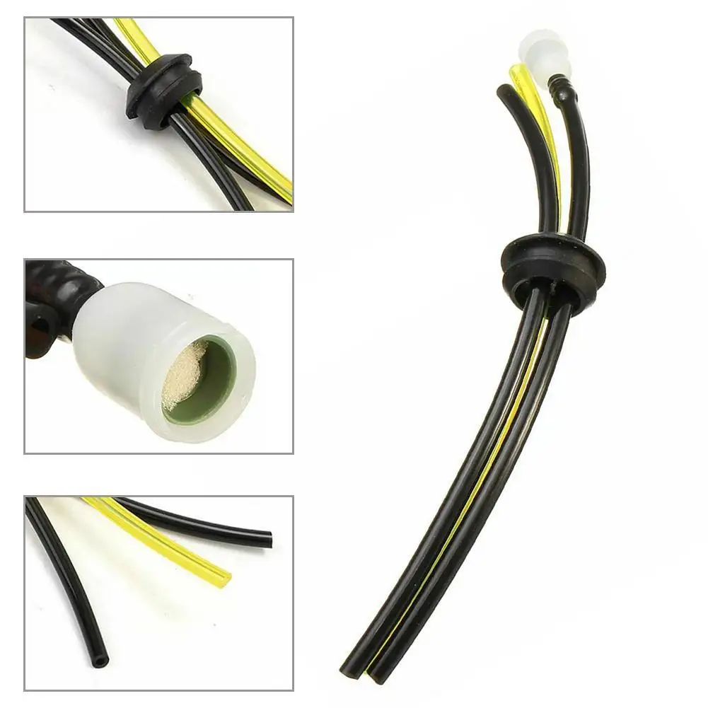 

Brushcutter Tank Seal Hose Filter 20mm/3 Hoses With Filter For FUXTEC Echo Brush Cutter Hose Pipe Chainsaw Tank Filter Oil Pipe