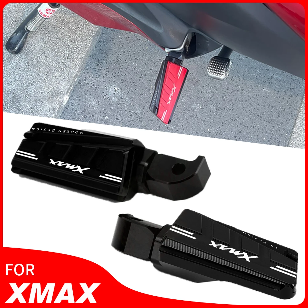 

Motorcycle Accessories For YAMAHA XMAX 125 250 300 400 XMAX 400 X MAX 300 X-MAX 125 xmax300 Rear Passenger Foot Peg Footrests