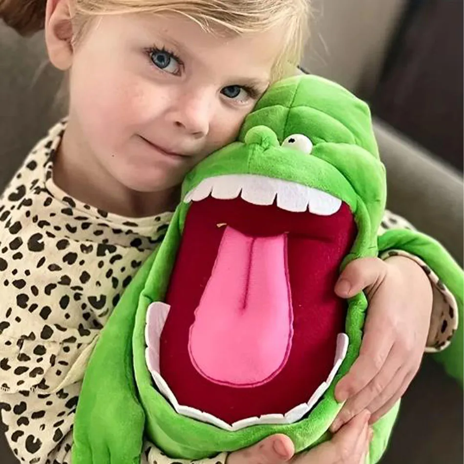 Кукла-Охотник с зеленым призраком мягкая плюшевая игрушка детский любимый