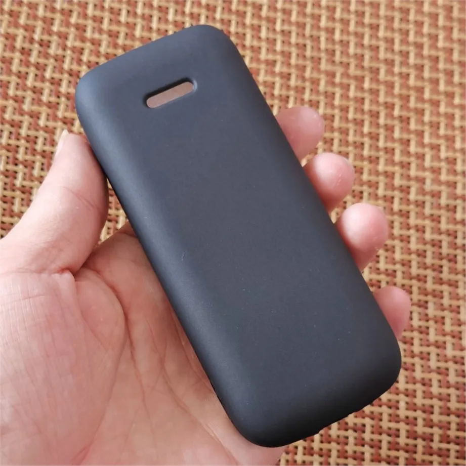 Черный мягкий чехол из ТПУ силиконовый для Nokia 215 225 защитная задняя матовая