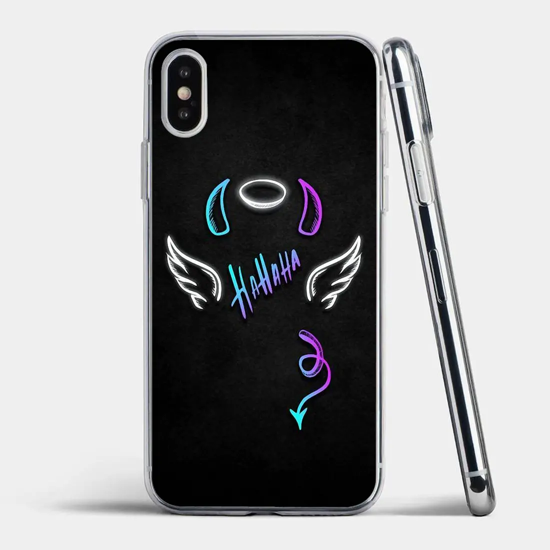 Прозрачные мягкие чехлы с капюшоном для Huawei Y5 Y6 Y9 2018 Mate 10 20 Lite Pro P Smart 2019 P9 Mini Ghost Style -
