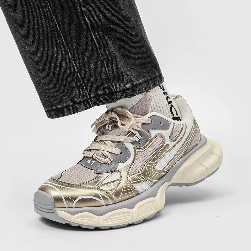 High Quality Men Casual Sneakers Unisex Platform Running Sport Shoes Fashion Comfort Lace-up Mens Brand Shoes Zapatillas Hombre