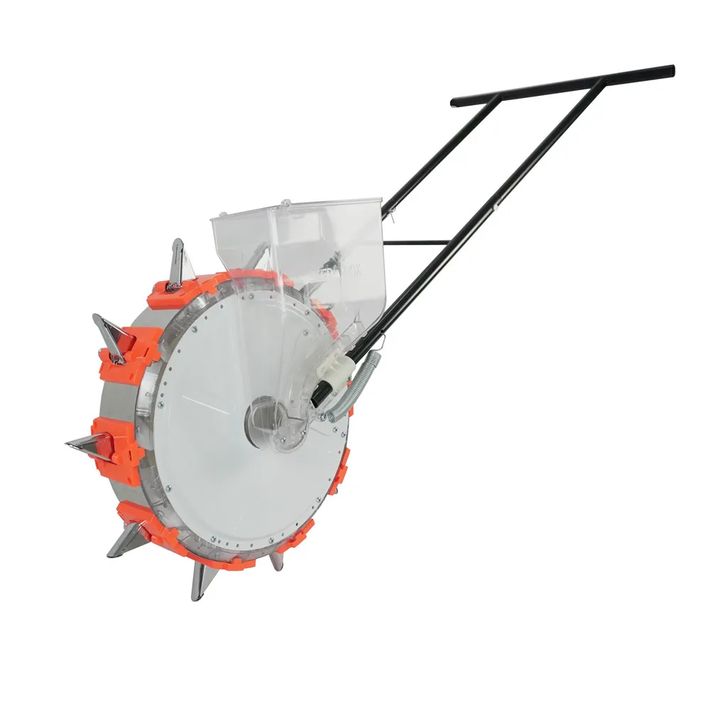 Механическая сеялка ручная установка для выращивания кукурузы с одним рядом