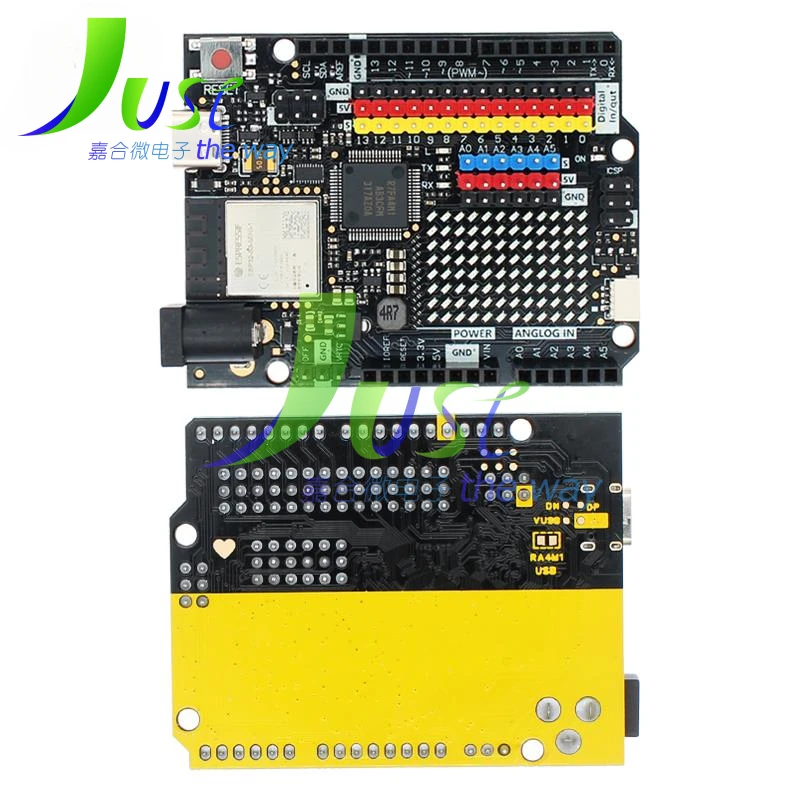 Макетная плата UNO R4 minima/wifi edition для программирования Arduino обучающий контроллер