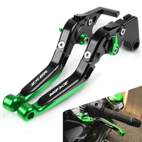 for kawasaki ninja zx6r 2000 2001 2002 2003 2004 motorcycle cnc adjustable extendable foldable brake clutch levers adapter zx 6r