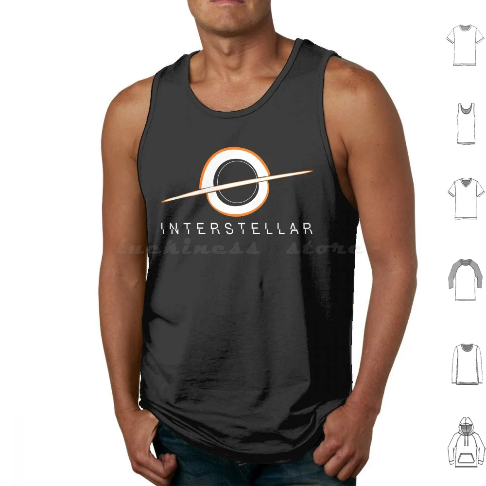 

Black Hole Interstellar Essential Tank Tops Vest Sleeveless Black Hole Interstellar Essential