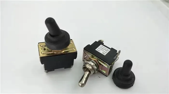 4-футовый кнопочный переключатель SATORIE ST225K 15A250VAC водонепроницаемый колпачок