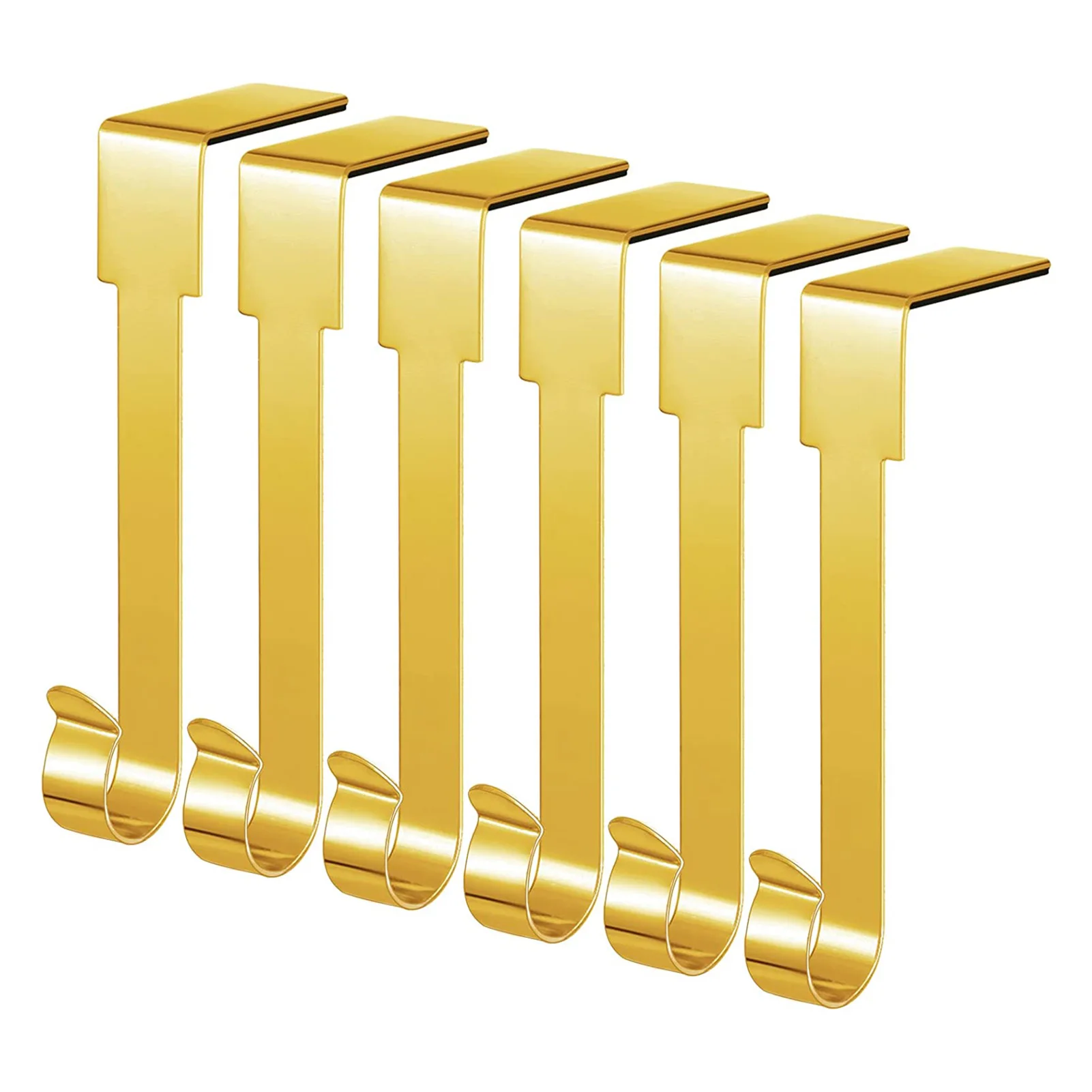 

Металлические рождественские вешалки для чулок, Прямоугольный дизайн, нескользящее украшение для домашнего камина