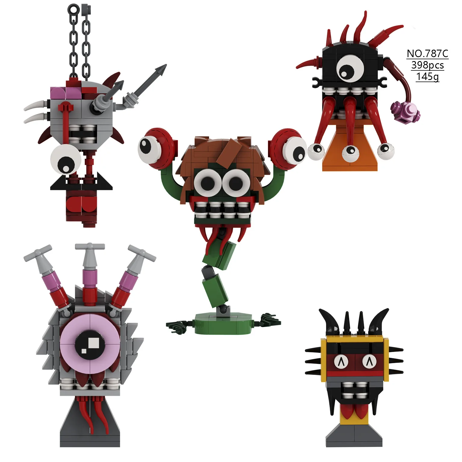 Sprunki чёрные фигурки