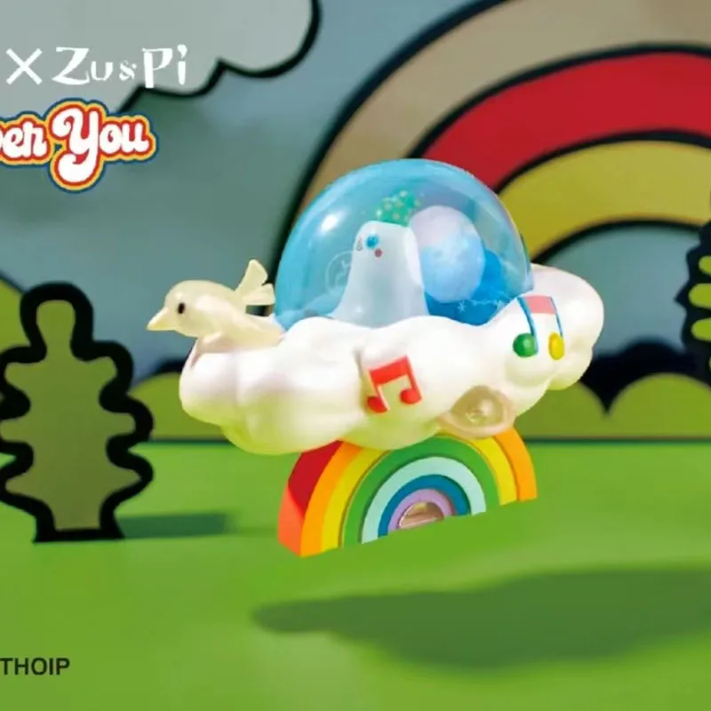 

Случайная коробка игрушек lind, чудесная серия рапсоди Xiaobai, милая офисная модель, украшение для девочки, подарок на день рождения